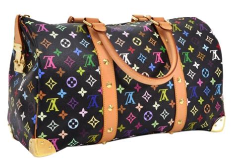 louis vuitton keepall multicolor|louis vuitton duffle 50.